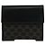 Céline CELINE Macadam Canvas Trifold Wallet PVC Leather Black Gold Auth am11034V Golden - view 2