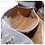 Jimmy Choo Tote Bag aus Wildleder Silber authentisch bs33845 - Ansicht 19