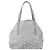 Jimmy Choo Tote Bag aus Wildleder Silber authentisch bs33845 - Ansicht 3