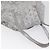 Jimmy Choo Tote Bag aus Wildleder Silber authentisch bs33845 - Ansicht 6