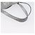 Jimmy Choo Tote Bag aus Wildleder Silber authentisch bs33845 - Ansicht 7