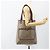 Gucci Zaino GG Supreme Web Sherry Line in PVC beige e oro Auth ep13861 D'oro - vista 21