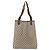 Gucci Zaino GG Supreme Web Sherry Line in PVC beige e oro Auth ep13861 D'oro - vista 3