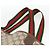 Gucci Zaino GG Supreme Web Sherry Line in PVC beige e oro Auth ep13861 D'oro - vista 8