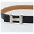 Hermès Cinturón reversible de cuero HERMES Constance Mini 29,1"" Negro Auth BSZ097 - vista 5