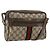 Borsa Sherry Line GG Supreme Web di GUCCI in PVC beige e oro 56 02 004 Auth BSZ198 D'oro