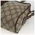 Borsa Sherry Line GG Supreme Web di GUCCI in PVC beige e oro 56 02 004 Auth BSZ198 D'oro - vista 12