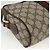 Borsa Sherry Line GG Supreme Web di GUCCI in PVC beige e oro 56 02 004 Auth BSZ198 D'oro - vista 13