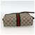 Borsa Sherry Line GG Supreme Web di GUCCI in PVC beige e oro 56 02 004 Auth BSZ198 D'oro - vista 9