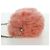 Miu Miu Chain Shoulder Bag fur Pink Silver Auth ARZ527M Silvery - view 4