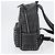 Zaino MCM Logogram Vicetos Studs in pelle PVC nera Auth kk619 Nero - vista 4