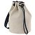 Hermès HERMES Borsa a Spalla Marine Receive Tela Marina Argento Auth bs33890 Blu navy