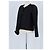 The Kooples Chaqueta de algodón negra Negro - vista 4