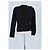 The Kooples Chaqueta de algodón negra Negro - vista 6