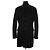 The Kooples Abrigo de lana negro