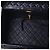 Autre Marque Beauty Case in Pelle di Coccodrillo Nero - vista 10
