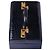 Autre Marque Beauty Case in Pelle di Coccodrillo Nero - vista 8