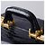 Autre Marque Beauty Case in Pelle di Coccodrillo Nero - vista 9