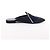 Mule in Camoscio e Tessuto con Stella di Strass Chanel in Blu Marino e Nero G35835, Taglia 41 EU Blu navy - vista 3