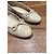 Bailarinas de cuero beige de Chanel con lazo - vista 9