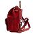 Bamboo Mochila vintage de bambú Gucci 1990 Roja - vista 2
