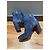 Stivaletti in suede blu navy Christian Louboutin - vista 6