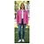 Chaqueta de camelia de denim neón rosa Chanel 21S icónica FR 36 Hardware de plata - vista 3