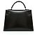 Borsa Hermès 1989 Zenoï Kelly 32 Sellier in Pelle Nera Graffiti Hermes con tracolla Nero - vista 4