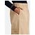 Calça larga de algodão bege com placa de logo Prada - vista 12