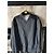 Giacca Aviatore Louis Vuitton Grigia Scacchi Seta Nylon Cotone Grigio - vista 2