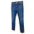 CHANEL 22P Jeans in denim blu e multicolore con stampa logo FR 40 - vista 2
