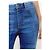 CHANEL 22P Jeans in denim blu e multicolore con stampa logo FR 40 - vista 9