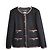 Chanel Pre-Fall 2013 Metiers D’Art ‘Paris-Edinburgh’ Tartan-Jacke Schwarz