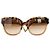 Stella Mc Cartney Gafas de sol marrones de gran tamaño Castaño