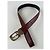Vintage Gucci Leder Gürtel lila Bordeaux - Ansicht 6
