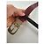 Vintage Gucci Leder Gürtel lila Bordeaux - Ansicht 9