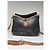 Triomphe Céline Borsa a spalla / crossbody in pelle vintage Celine Paris nera e marrone - vista 8