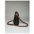 Triomphe Céline Borsa a spalla / crossbody in pelle vintage Celine Paris nera e marrone - vista 9