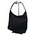 Vintage Gucci Leder-Canvas-Handtasche Schwarz