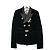 Samtjacke Balenciaga x Nicolas Ghesquière Herbst 2007 Schwarz - Ansicht 2