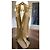 Chaleco drapeado sin mangas beige Donna Karan - vista 14