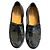 Mocassini in pelle nera Christian Dior Nero