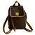 Céline Zaino Celine Macadam Triomphe in PVC e pelle Marrone - vista 2