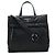 Borsa tote 2 in 1 Prada TESSUTO+VITELLO Nero