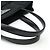Borsa tote 2 in 1 Prada TESSUTO+VITELLO Nero - vista 4