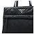 Borsa tote 2 in 1 Prada TESSUTO+VITELLO Nero - vista 7