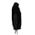 Moncler Schwarzer Pullover mit Nylon-Einsätzen  - Ansicht 3