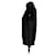 Moncler Schwarzer Pullover mit Nylon-Einsätzen  - Ansicht 4