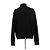 Courreges Schwarzer Sweatshirt mit Reißverschluss Baumwolle XXL - Ansicht 2