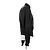 Giacca in satin nero Comme Des Garcons con scritte - vista 3